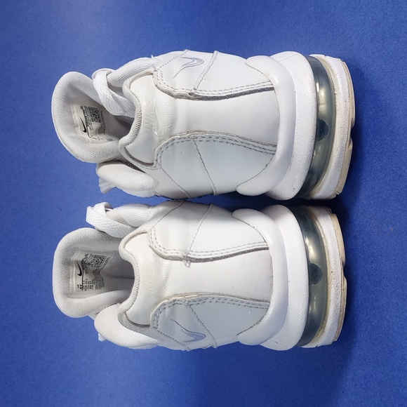 Nike Air Max 95 White Metallic Silver (GS) 905348-104 - Picture 5 of 12